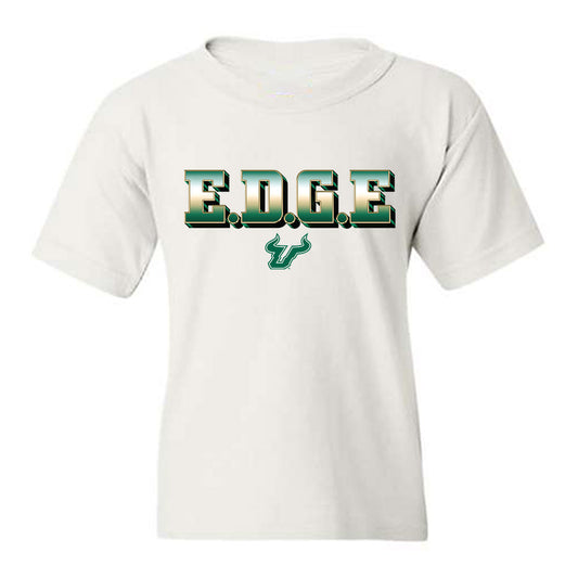 USF - NCAA Men's Basketball : Kam Wright - EDGE Classic Shersey Youth T-Shirt-0