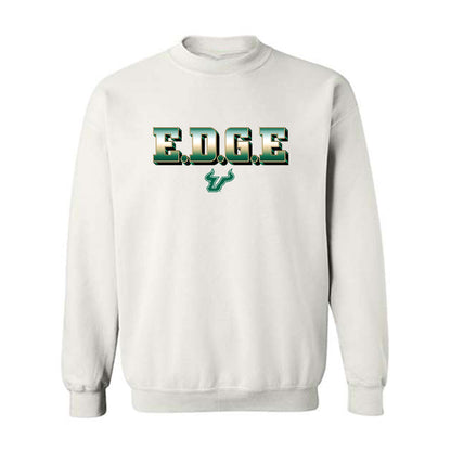 USF - NCAA Men's Basketball : De�Ante Green - EDGE Classic Shersey Crewneck Sweatshirt-0