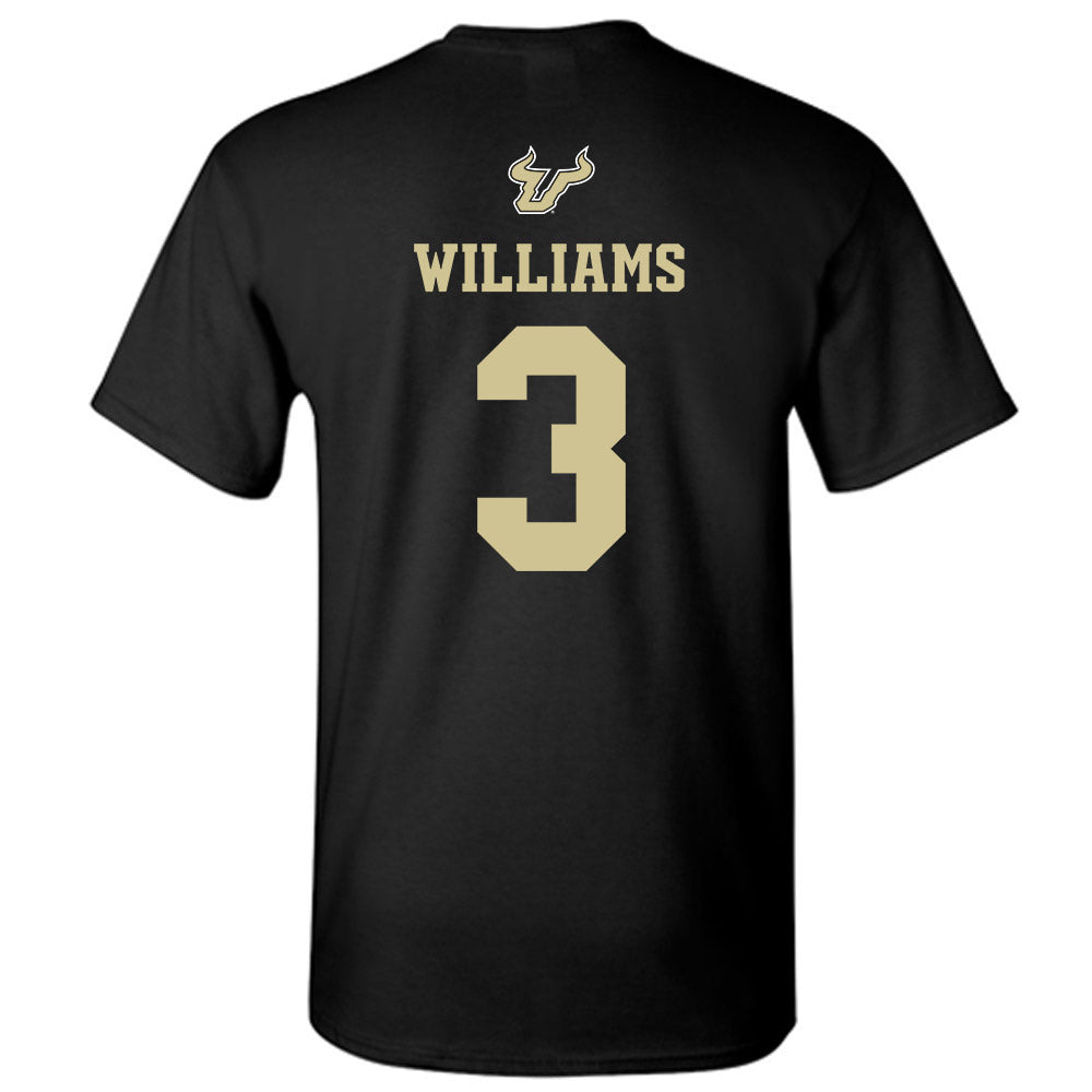 USF - NCAA Men's Basketball : Jimmie Williams - EDGE Classic Shersey T-Shirt-1