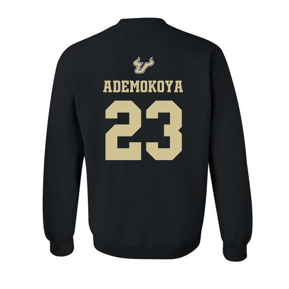 USF - NCAA Men's Basketball : Quincy Ademokoya - EDGE Classic Shersey Crewneck Sweatshirt-1