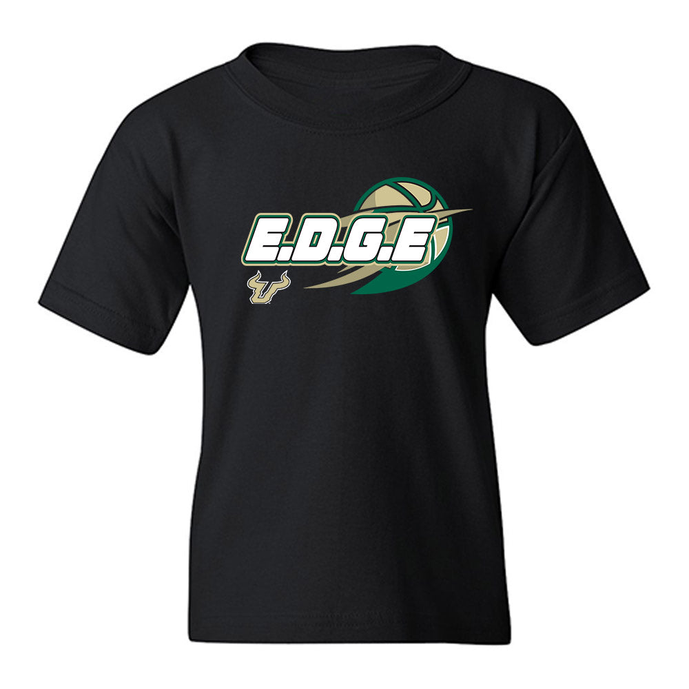 USF - NCAA Men's Basketball : Jaylen Wharton - EDGE Classic Shersey Youth T-Shirt-0