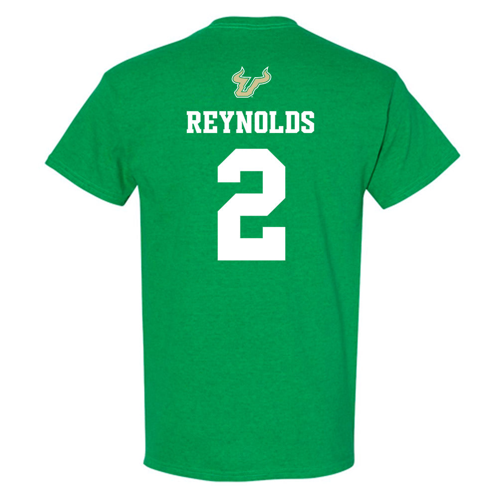 USF - NCAA Men's Basketball : Jamille Reynolds - EDGE Classic Shersey T-Shirt-1