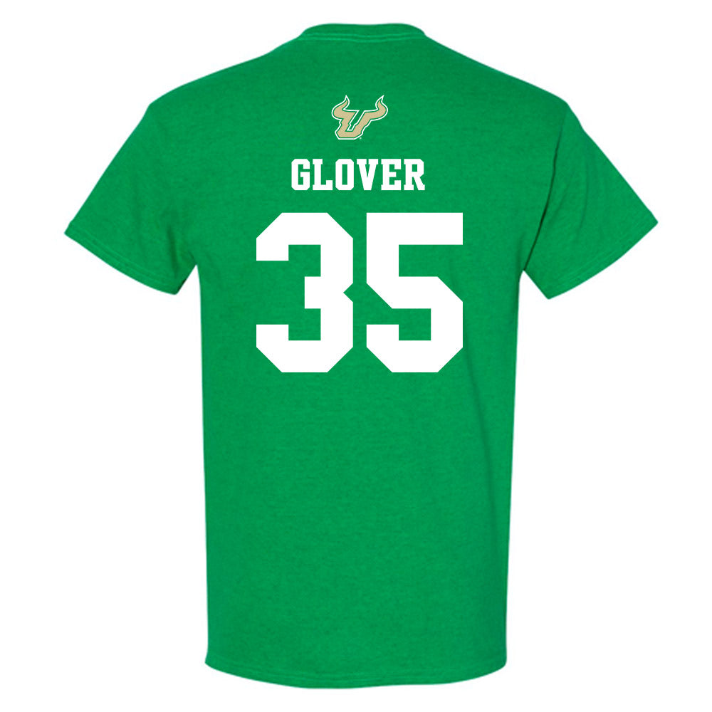 USF - NCAA Men's Basketball : Taj Glover - EDGE Classic Shersey T-Shirt-1