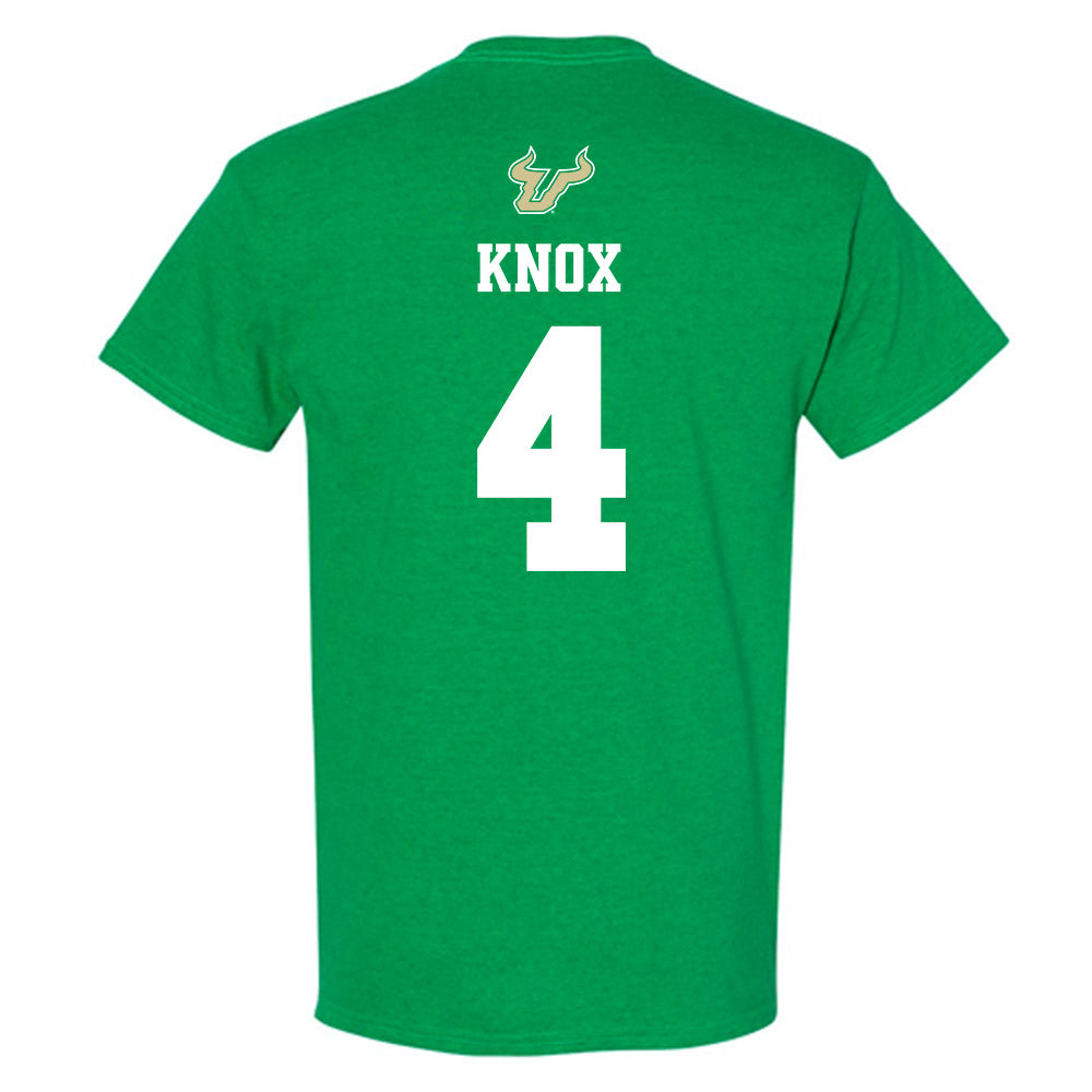 USF - NCAA Men's Basketball : Kobe Knox - EDGE Classic Shersey T-Shirt-1