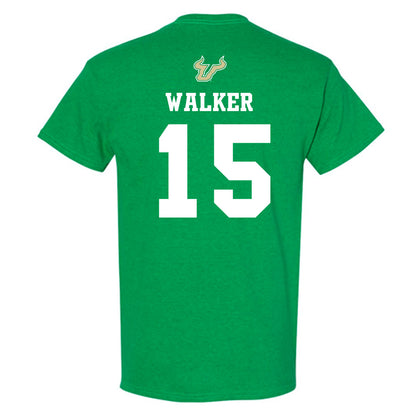 USF - NCAA Men's Basketball : Corey Walker - EDGE Classic Shersey T-Shirt-1