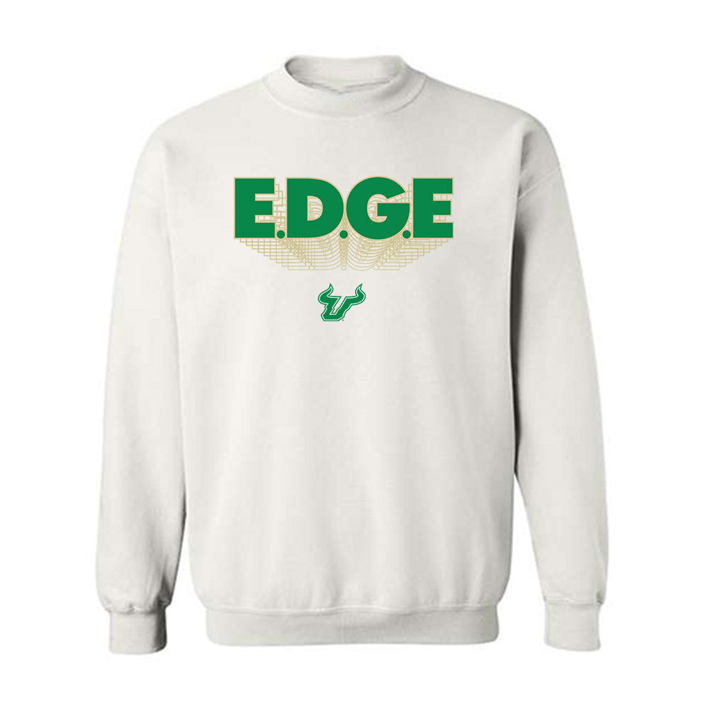 USF - NCAA Men's Basketball : EDGE Classic Shersey Crewneck Sweatshirt-0