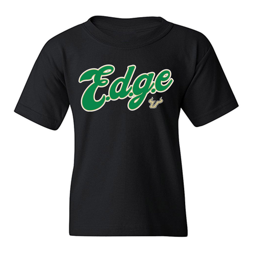 USF - NCAA Men's Basketball : EDGE Classic Shersey Youth T-Shirt-0