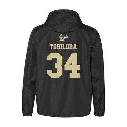 USF - NCAA Men's Basketball : Daniel Tobiloba - Windbreaker-1