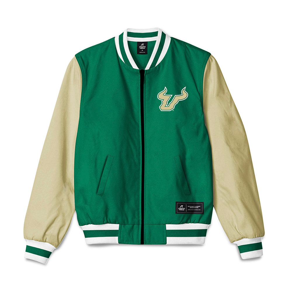 USF - NCAA Men's Basketball : Kyle O'Hare - Bomber Jacket-0