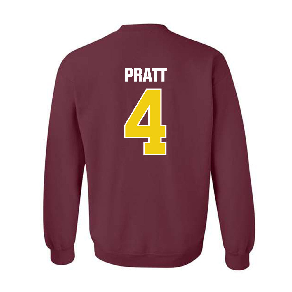 Calvin - NCAA Men's Ice Hockey : Holden Pratt - Crewneck Sweatshirt-1