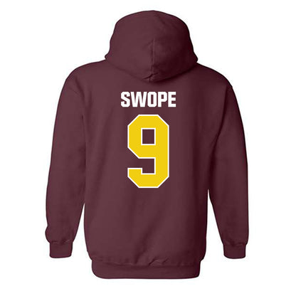 Calvin - NCAA Baseball : Noah Swope - Hooded Sweatshirt-1