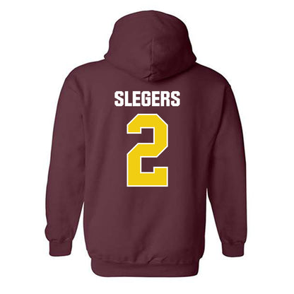 Calvin - NCAA Football : Hayden Slegers - Hooded Sweatshirt-1