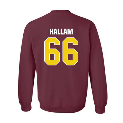 Calvin - NCAA Football : Matthew Hallam - Crewneck Sweatshirt-1