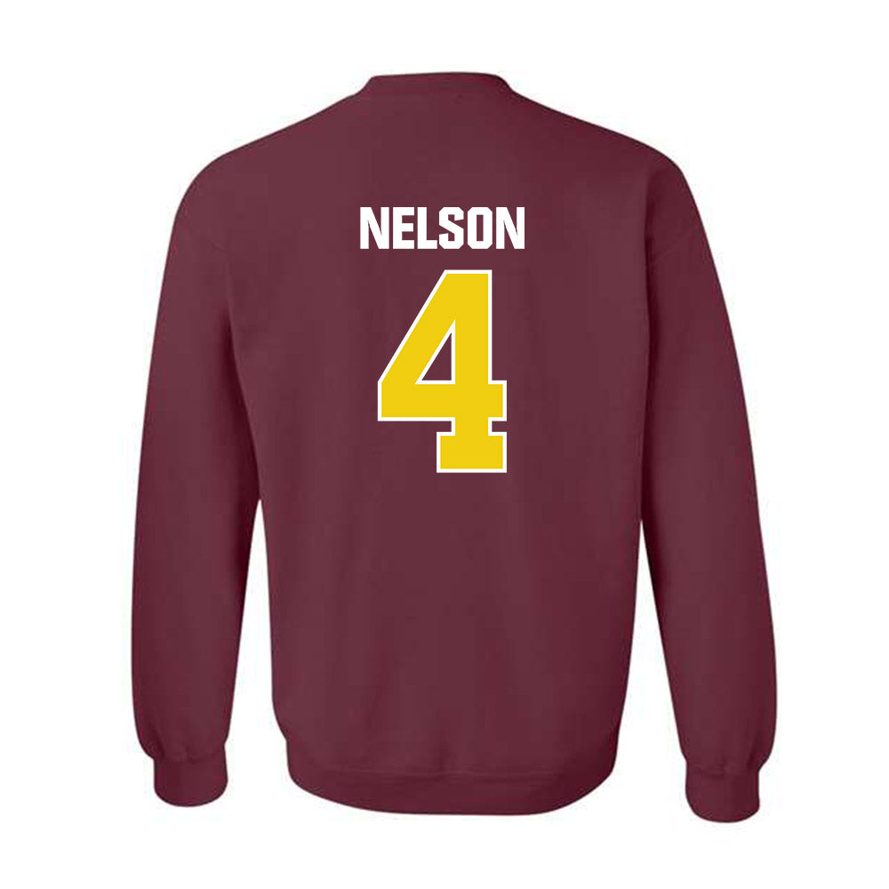 Calvin - NCAA Baseball : Logan Nelson - Crewneck Sweatshirt-1