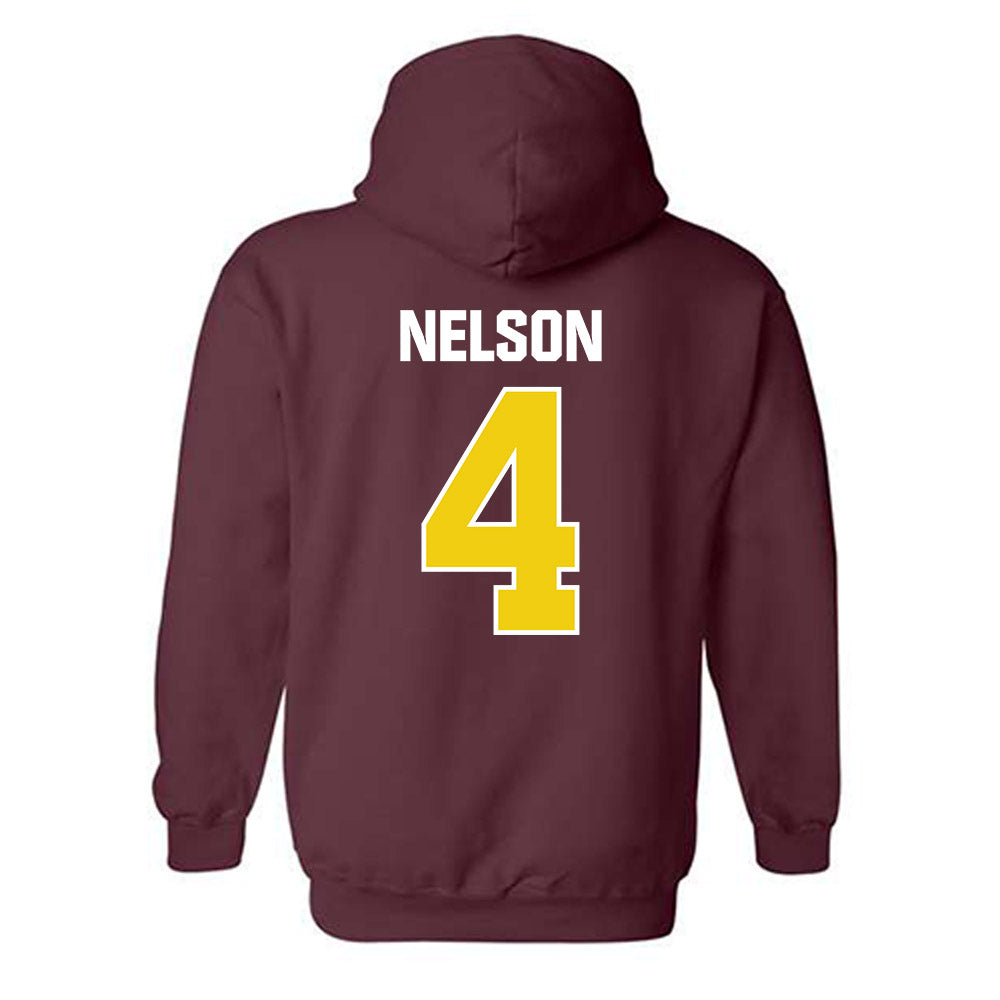 Calvin - NCAA Baseball : Logan Nelson - Hooded Sweatshirt-1