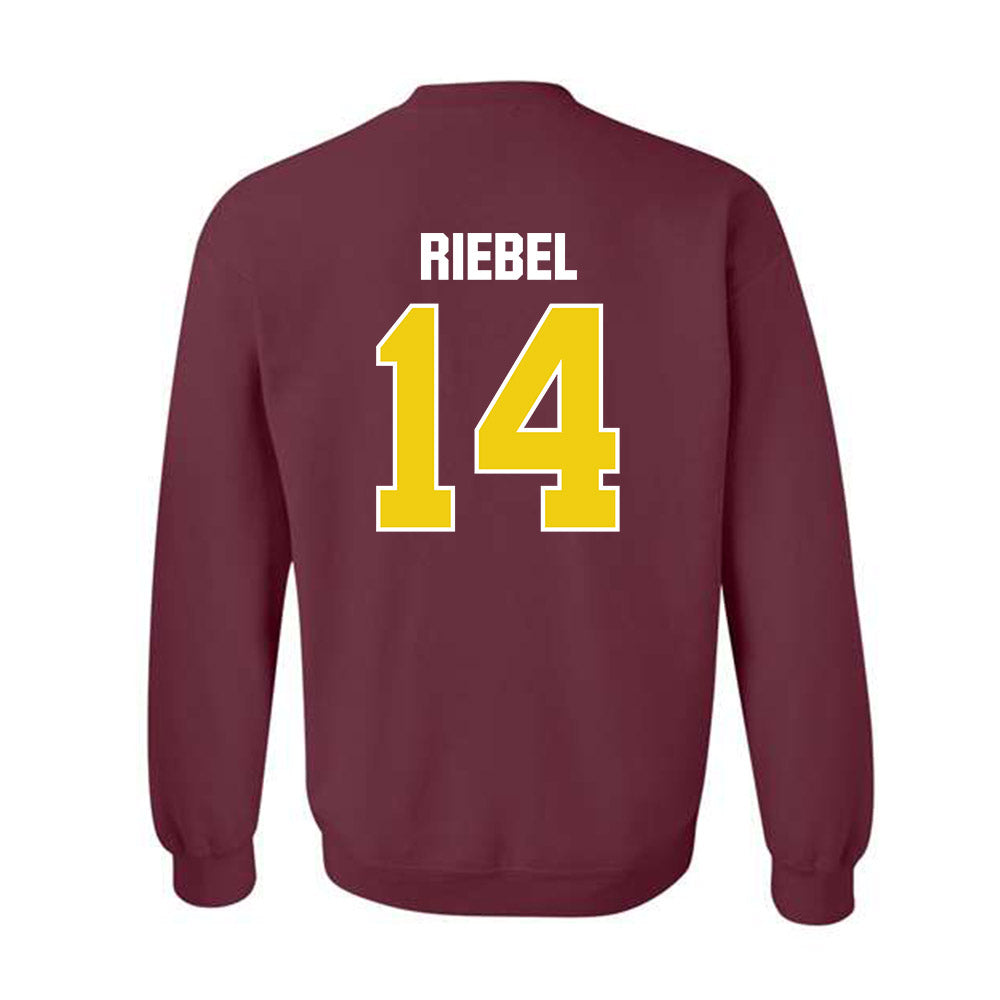 Calvin - NCAA Men's Basketball : Luke Riebel - Crewneck Sweatshirt-1