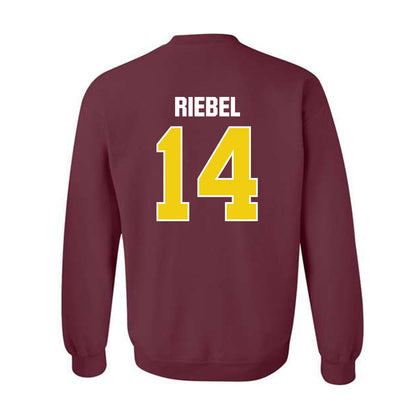 Calvin - NCAA Men's Basketball : Luke Riebel - Crewneck Sweatshirt-1