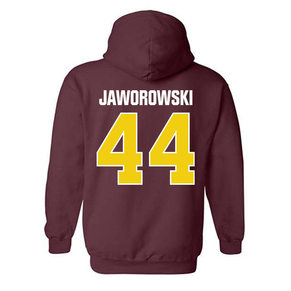 Calvin - NCAA Baseball : Aidan Jaworowski - Hooded Sweatshirt-1
