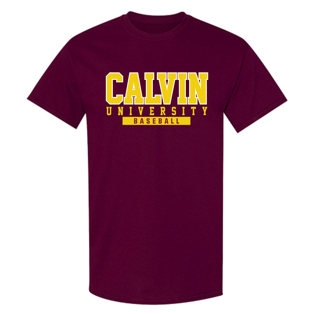 Calvin - NCAA Baseball : Aidan Jaworowski - T-Shirt-0
