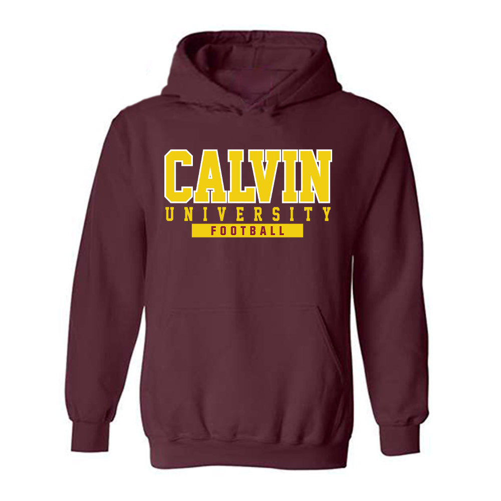 Calvin - NCAA Football : Charlie Garbowski - Hooded Sweatshirt-0