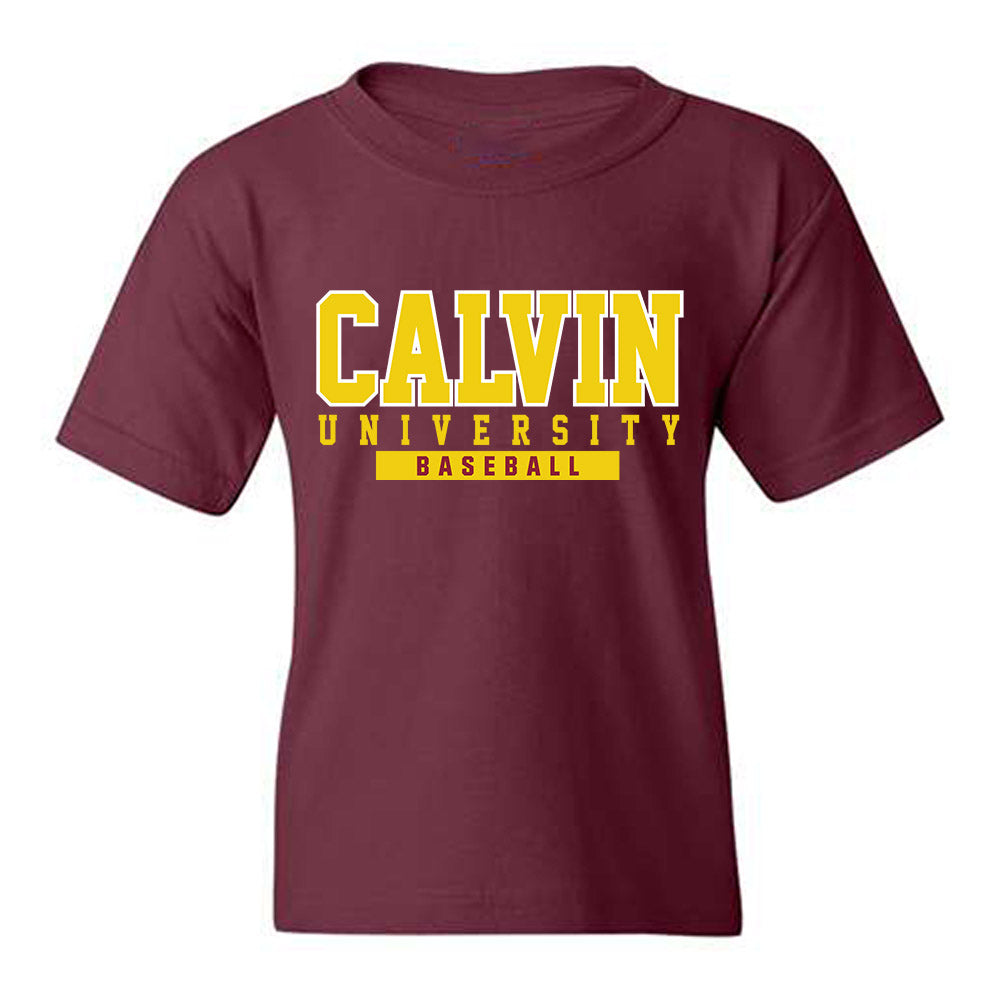 Calvin - NCAA Baseball : Noah Swope - Youth T-Shirt-0