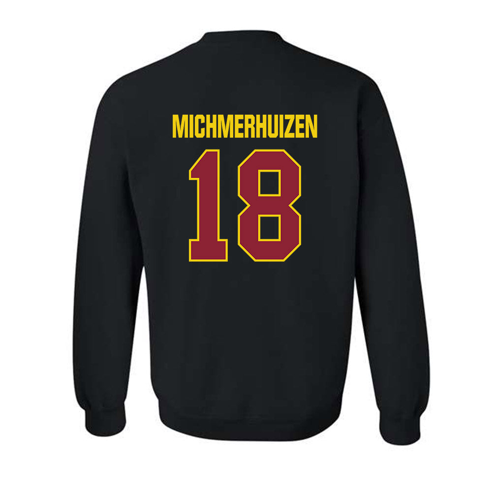 Calvin - NCAA Football : Luke Michmerhuizen - Crewneck Sweatshirt-1