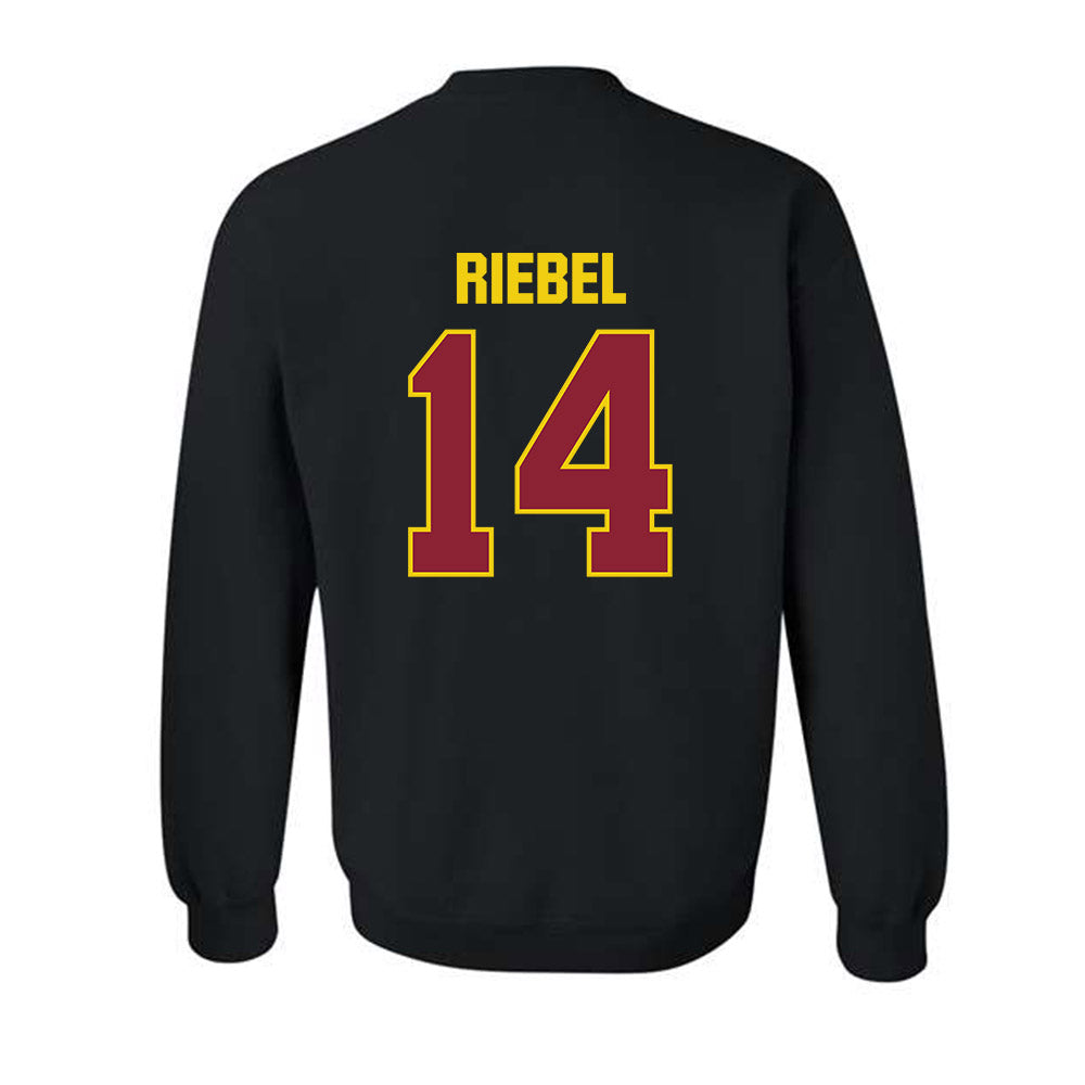 Calvin - NCAA Men's Basketball : Luke Riebel - Crewneck Sweatshirt-1