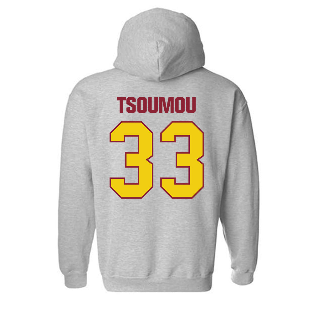 Calvin - NCAA Football : Jeremie Tsoumou - Classic Shersey Hooded Sweatshirt-1