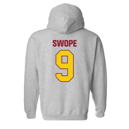 Calvin - NCAA Baseball : Noah Swope - Classic Shersey Hooded Sweatshirt-1