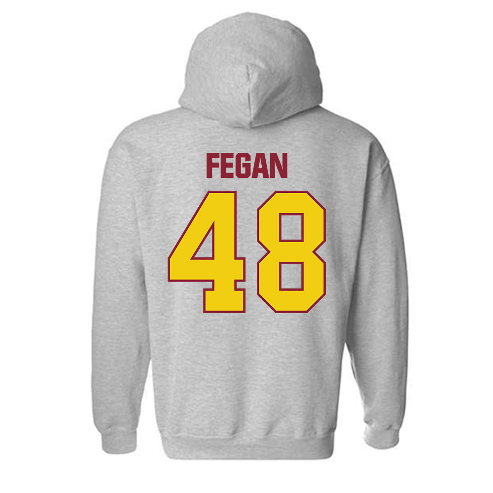 Calvin - NCAA Football : Kalgary Fegan - Classic Shersey Hooded Sweatshirt-1