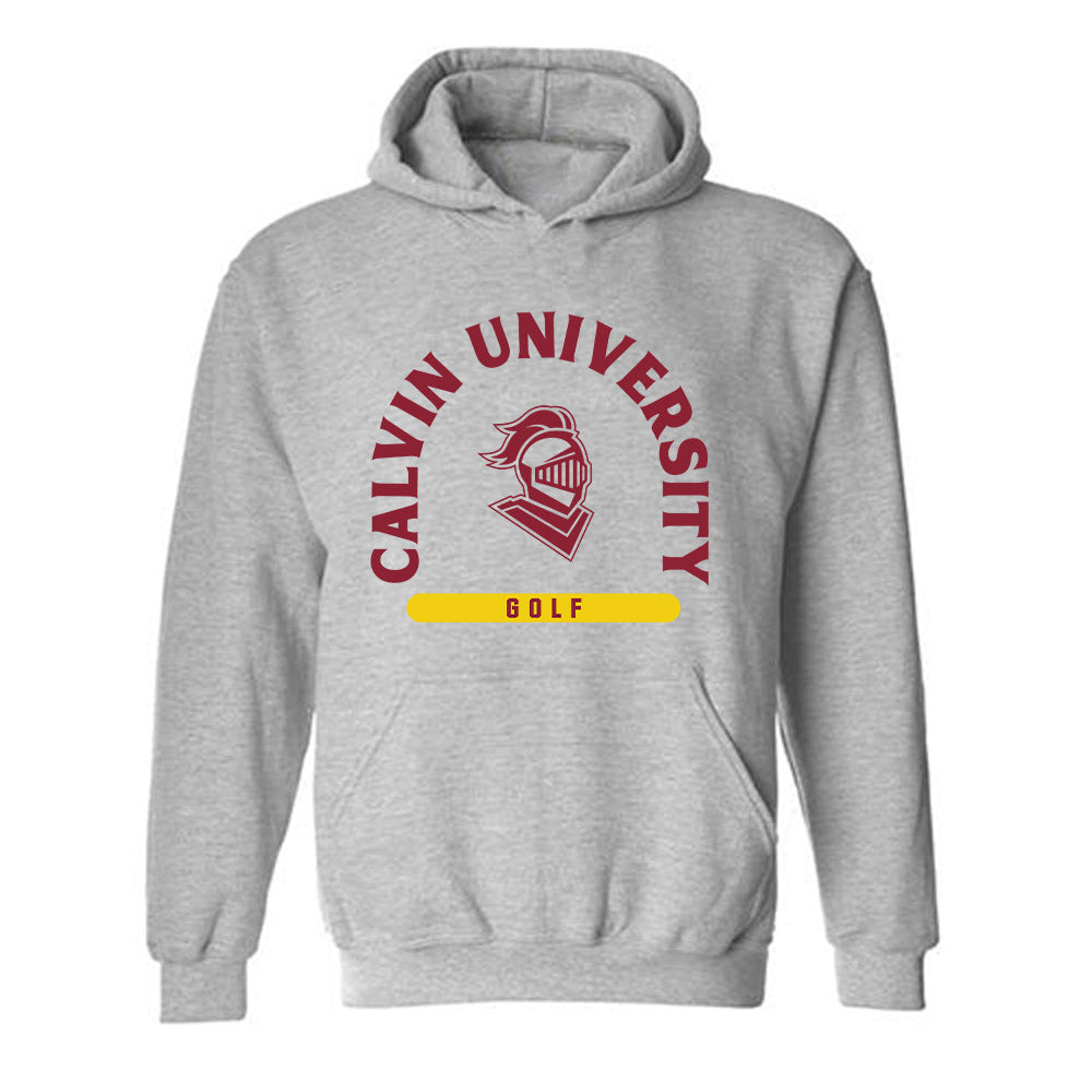 Calvin - NCAA Men's Golf : Reuben Kok - Classic Shersey Hooded Sweatshirt-0