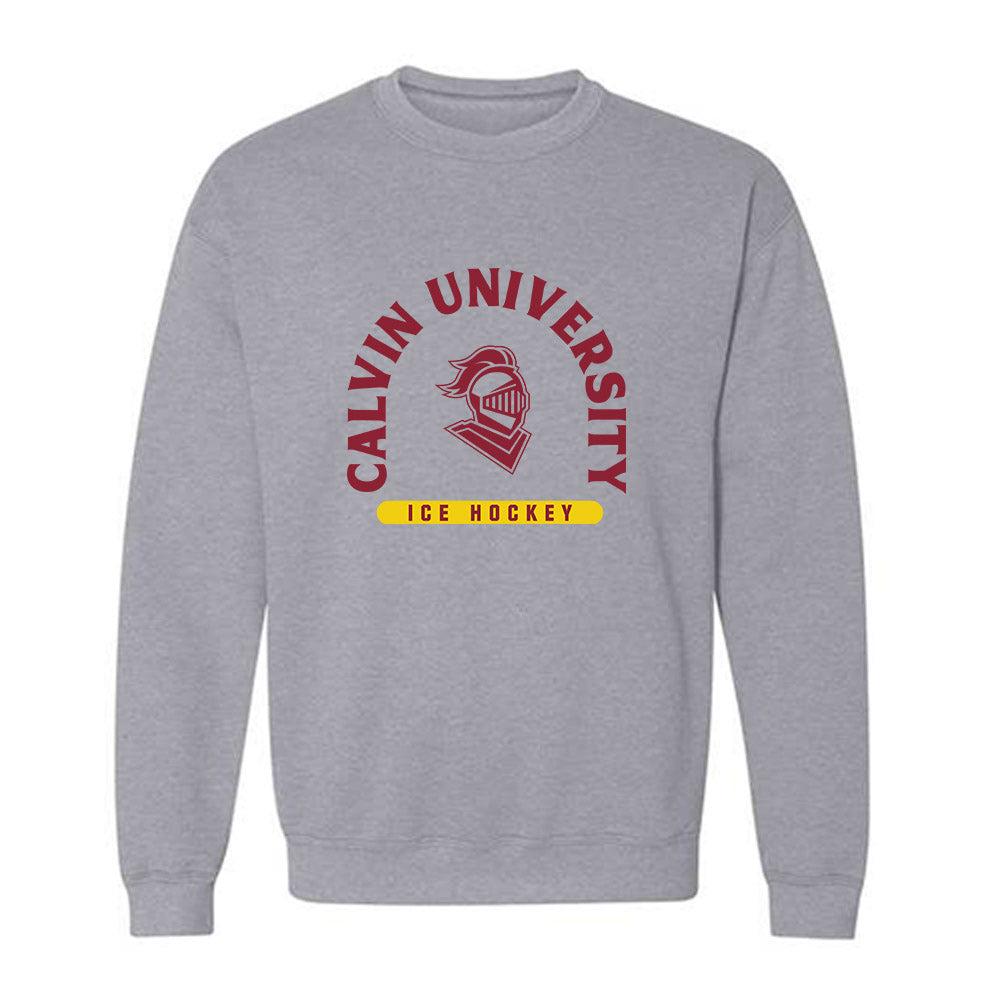 Calvin - NCAA Men's Ice Hockey : Holden Pratt - Classic Shersey Crewneck Sweatshirt-0