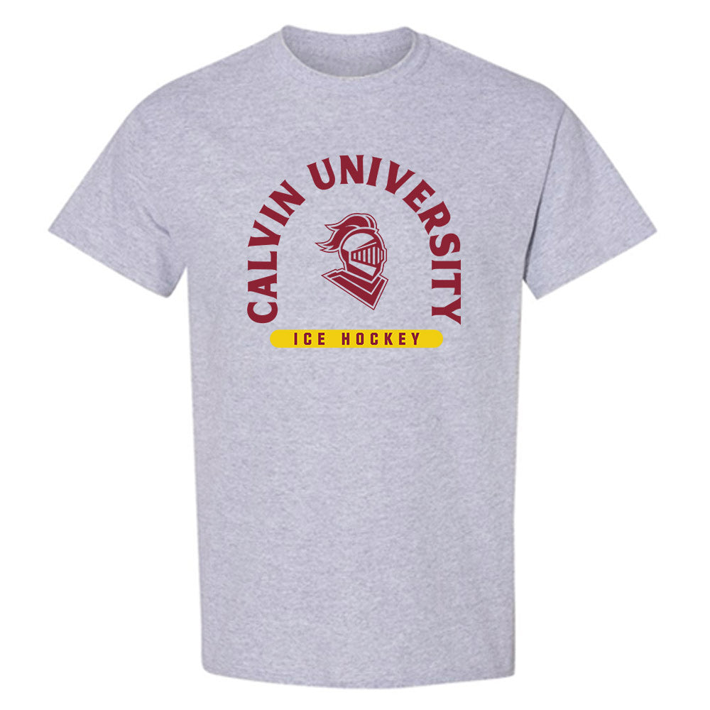 Calvin - NCAA Men's Ice Hockey : Holden Pratt - Classic Shersey T-Shirt-0