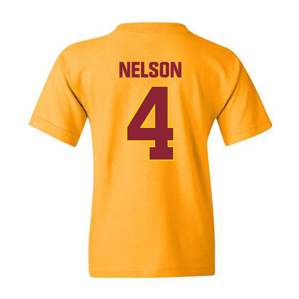 Calvin - NCAA Baseball : Logan Nelson - Youth T-Shirt-1