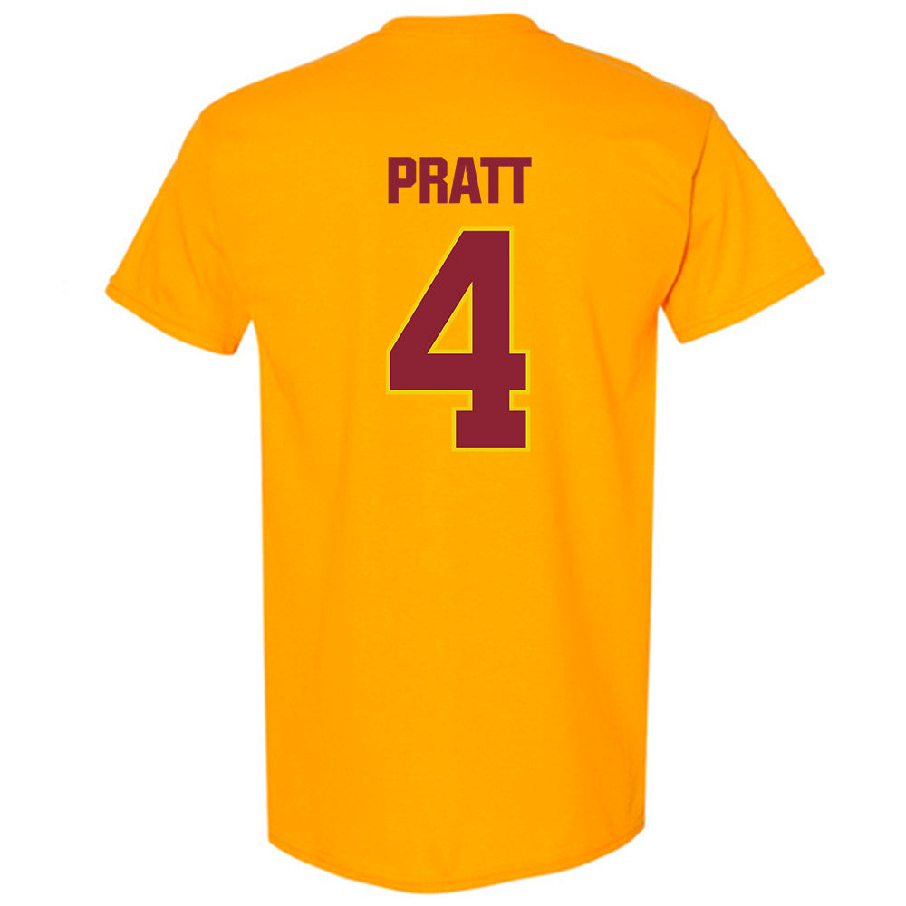 Calvin - NCAA Men's Ice Hockey : Holden Pratt - T-Shirt-1