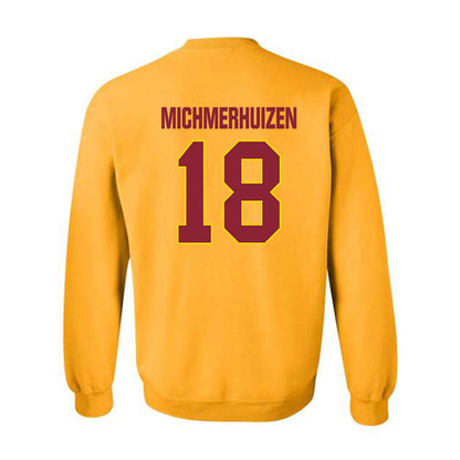 Calvin - NCAA Football : Luke Michmerhuizen - Crewneck Sweatshirt-1