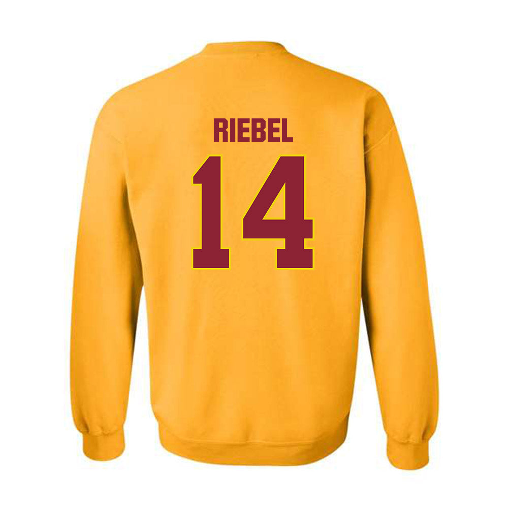 Calvin - NCAA Men's Basketball : Luke Riebel - Crewneck Sweatshirt-1