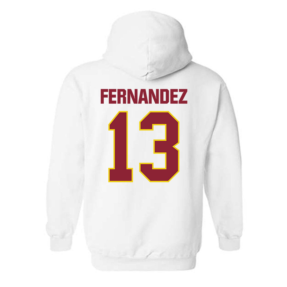 Calvin - NCAA Women's Basketball : Anna Fernandez - Hooded Sweatshirt-1