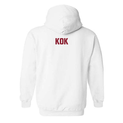 Calvin - NCAA Men's Golf : Reuben Kok - Hooded Sweatshirt-1
