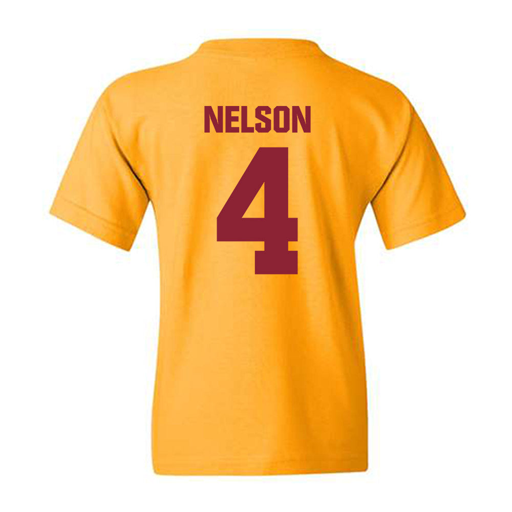 Calvin - NCAA Baseball : Logan Nelson - Youth T-Shirt-1