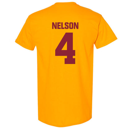 Calvin - NCAA Baseball : Logan Nelson - T-Shirt-1