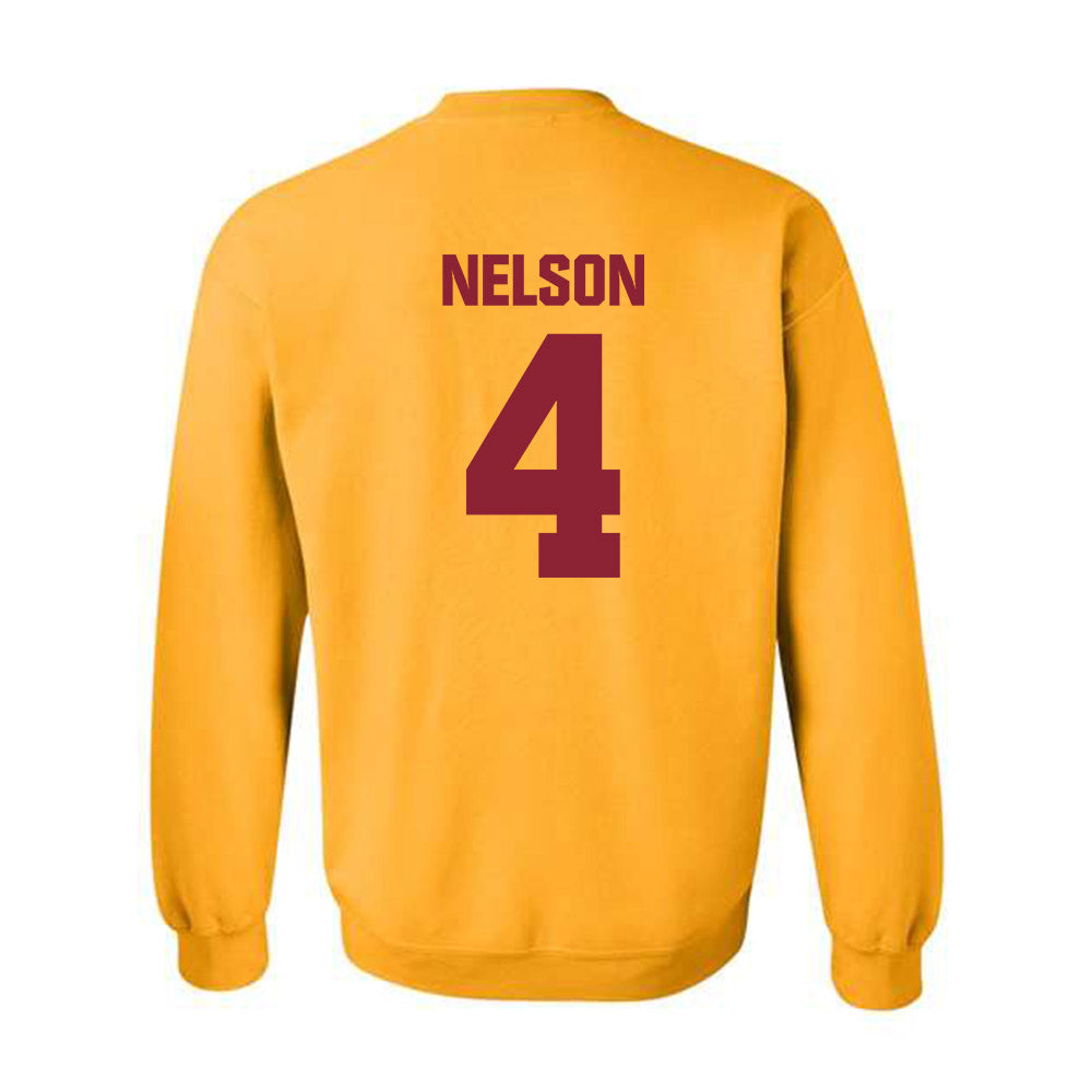 Calvin - NCAA Baseball : Logan Nelson - Crewneck Sweatshirt-1