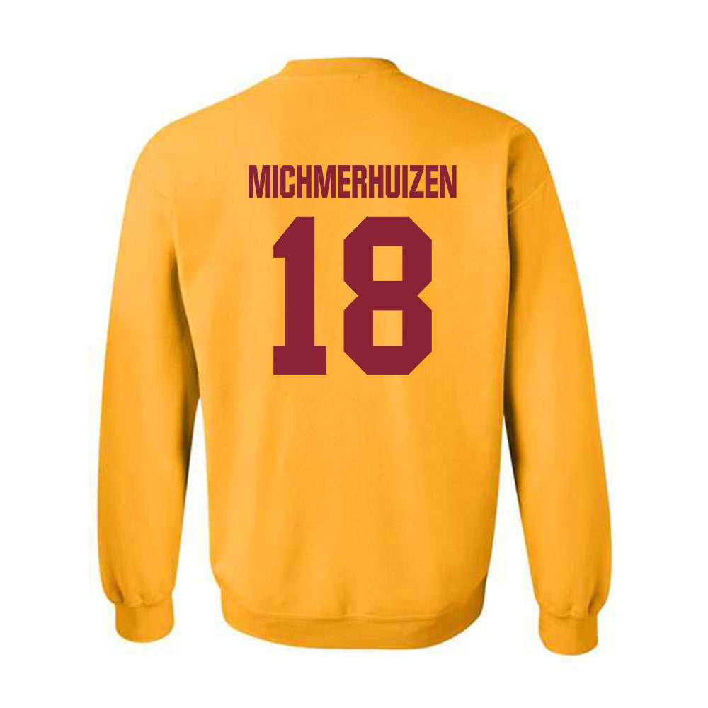 Calvin - NCAA Football : Luke Michmerhuizen - Crewneck Sweatshirt-1