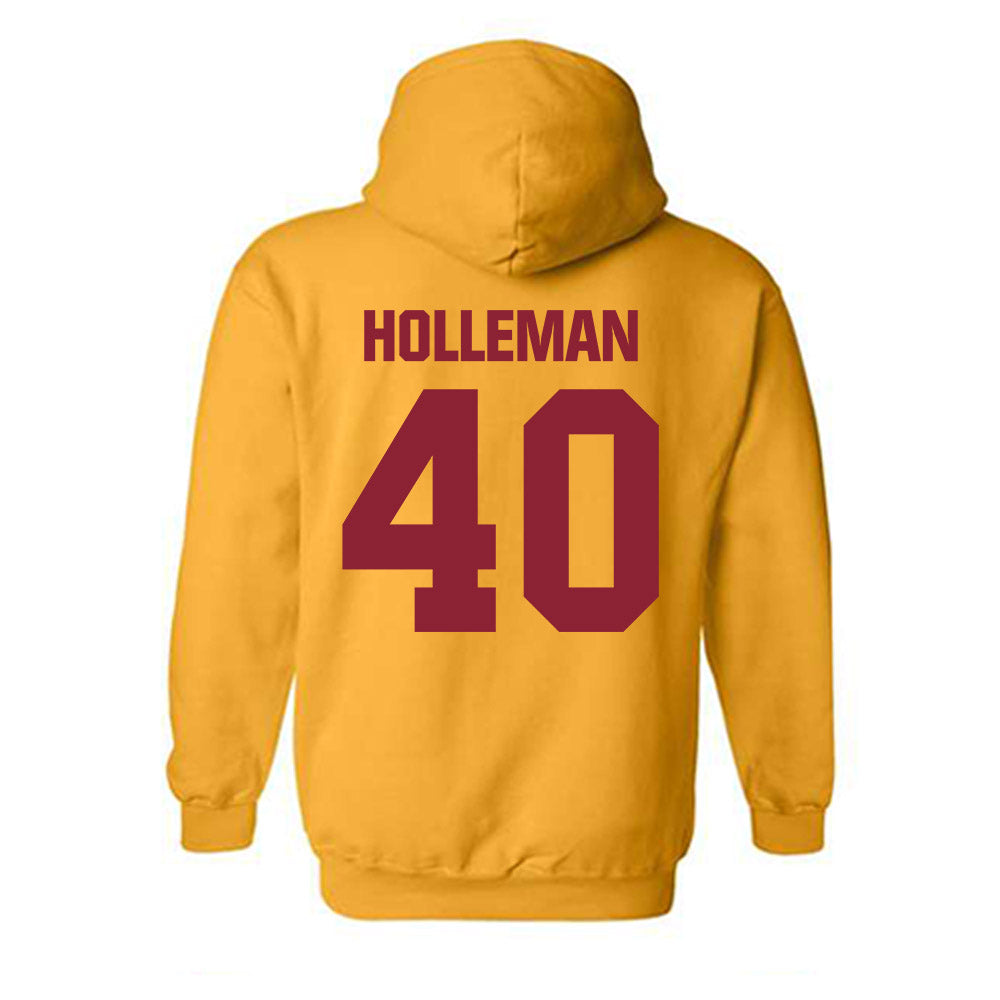 Calvin - NCAA Men's Ice Hockey : Henry Holleman - Hooded Sweatshirt-1