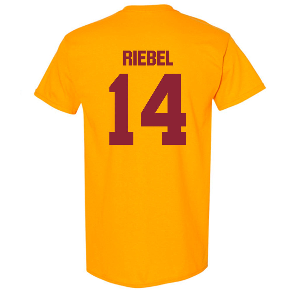 Calvin - NCAA Men's Basketball : Luke Riebel - T-Shirt-1