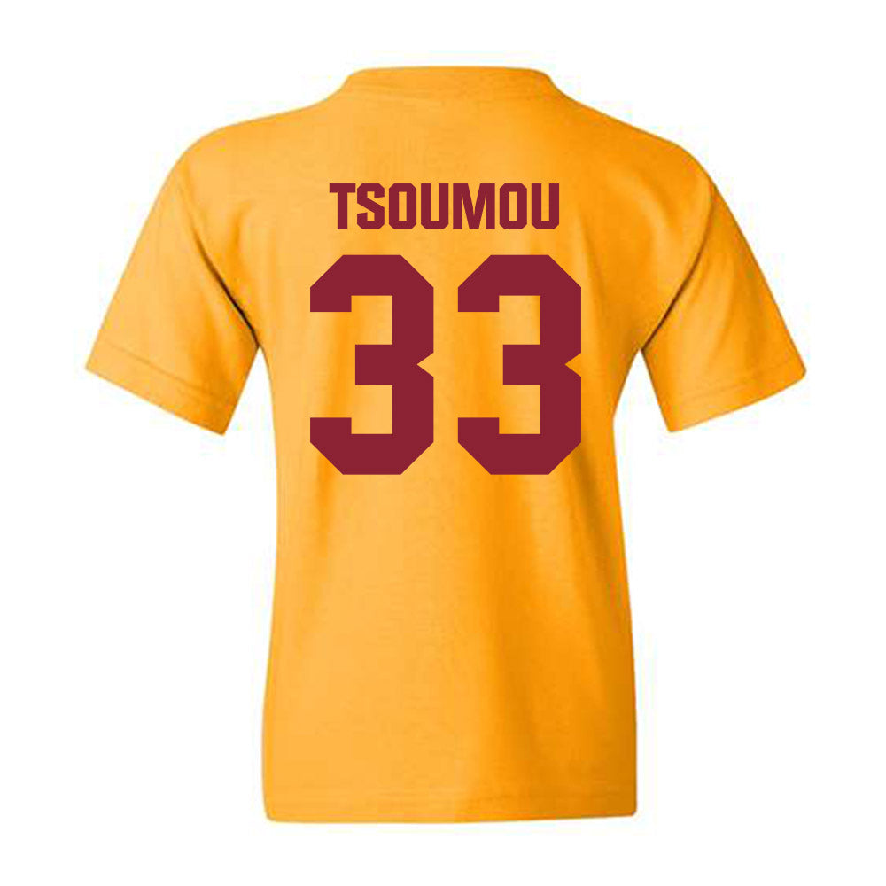 Calvin - NCAA Football : Jeremie Tsoumou - Youth T-Shirt-1