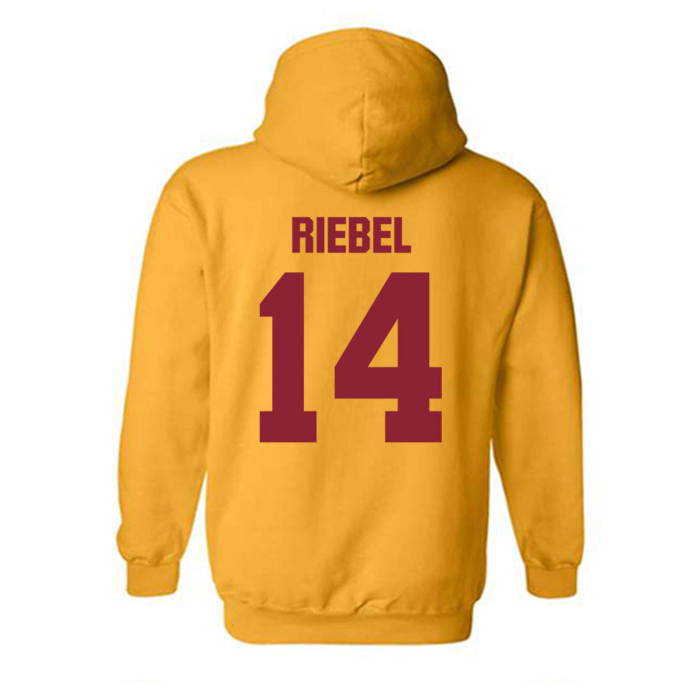 Calvin - NCAA Men's Basketball : Luke Riebel - Hooded Sweatshirt-1