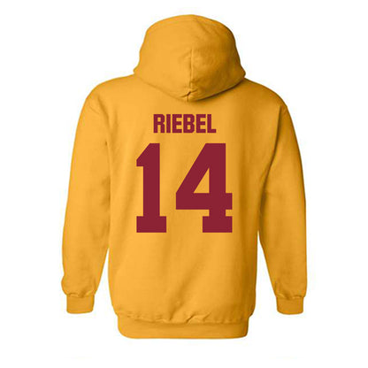 Calvin - NCAA Men's Basketball : Luke Riebel - Hooded Sweatshirt-1