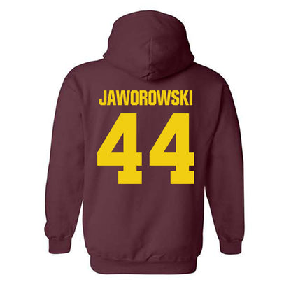 Calvin - NCAA Baseball : Aidan Jaworowski - Hooded Sweatshirt-1
