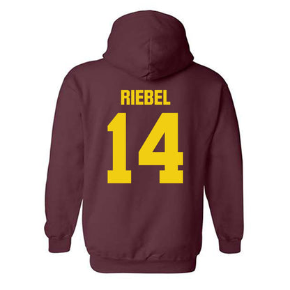 Calvin - NCAA Men's Basketball : Luke Riebel - Hooded Sweatshirt-1